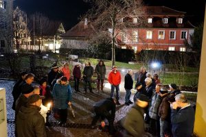 Demo Interfranken Sitzung 11.12.2018 Feuchtwangen
