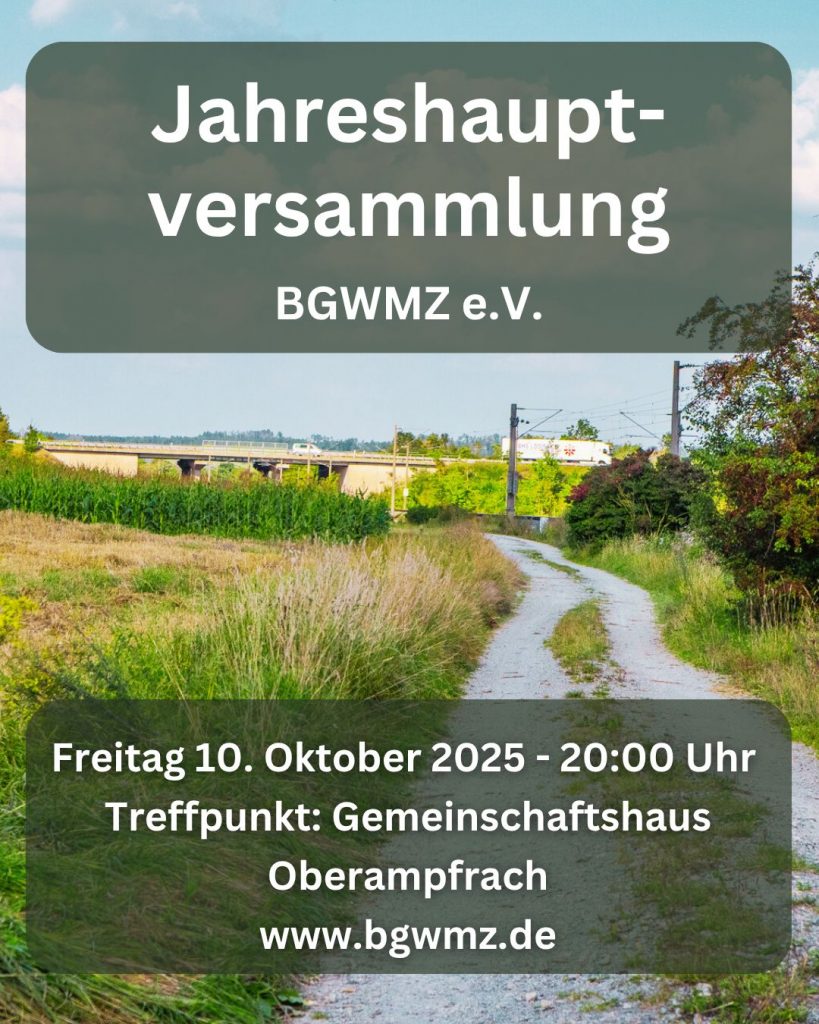 Einladung Jahreshauptversammlung 2025