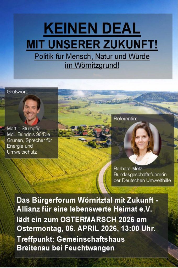 Plakat Einladung Ostermarsch 2026